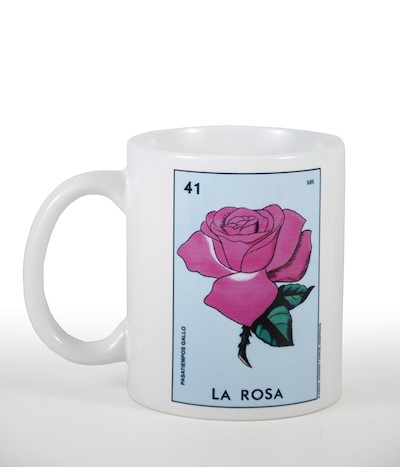 Tasa La Rosa Loteria